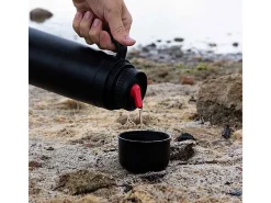 Termo de mate con pico de precisión - 1L Negro Discount