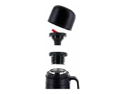 Termo de mate con pico de precisión - 1L Negro Discount