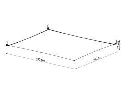 Outlet Sollux Lighting Tessuto Decorativo A Filo Bianco Chiaro G13 Tejido Rasante Decorativo Claro G13 Blanco