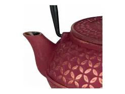 Tetera de hierro fundido Tsubaki 0,6 L Rosa