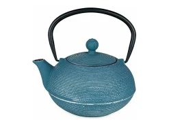 Presentación Y Servicio-Tetera de hierro fundido Asagao - 0,9L Azul