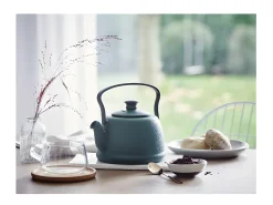 Clearance Tetera de hierro fundido Junna Forest 1L Beka - Diseño elegante y filtro removible de acero inoxidable para una infusión perfecta Verde