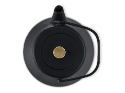 Outlet Tetera de Hierro Fundido Saga 1.2L Inducción Beka - Diseño Japonés Negro con Filtro de Té Incluido