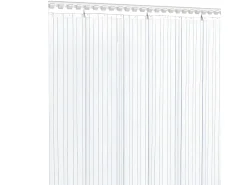 Tira de cortina para puertas PVC 300x2,6 mm 25 m ES898359 Transparente Discount