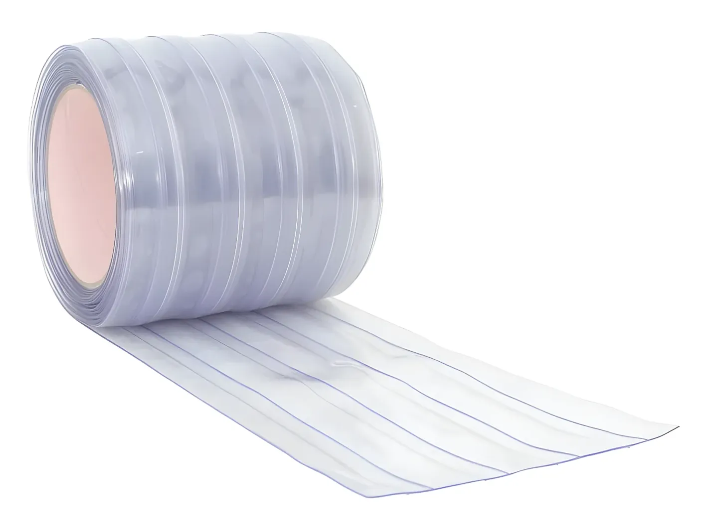 Ropa De Casa-Tira de cortina para puertas PVC 200x1,6 mm 50 m ES227919 Transparente