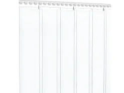 Tira de cortina para puertas PVC 200x1,6 mm 50 m ES410729 Transparente
