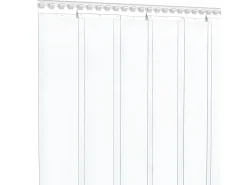 Best Tira de cortina para puertas PVC 300x2,6 mm 10 m ES572441 Transparente