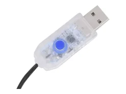 vidaxl Tira de luces 400 LED interior exterior blanco frío 40 m Multicolor Hot