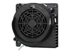 vidaxl Iluminación Exterior-Tira de luces con 110 LED y ventilador 1100 cm Negro