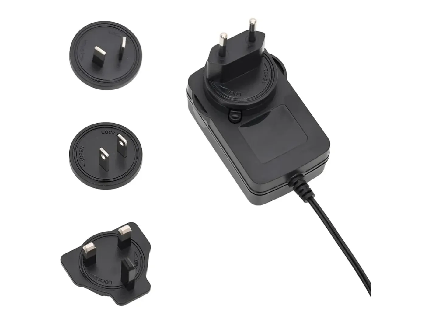 vidaxl Iluminación Exterior-Tira de luces con 110 LED y ventilador 1100 cm Negro