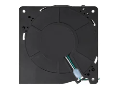 vidaxl Iluminación Exterior-Tira de luces con 110 LED y ventilador 1100 cm Negro