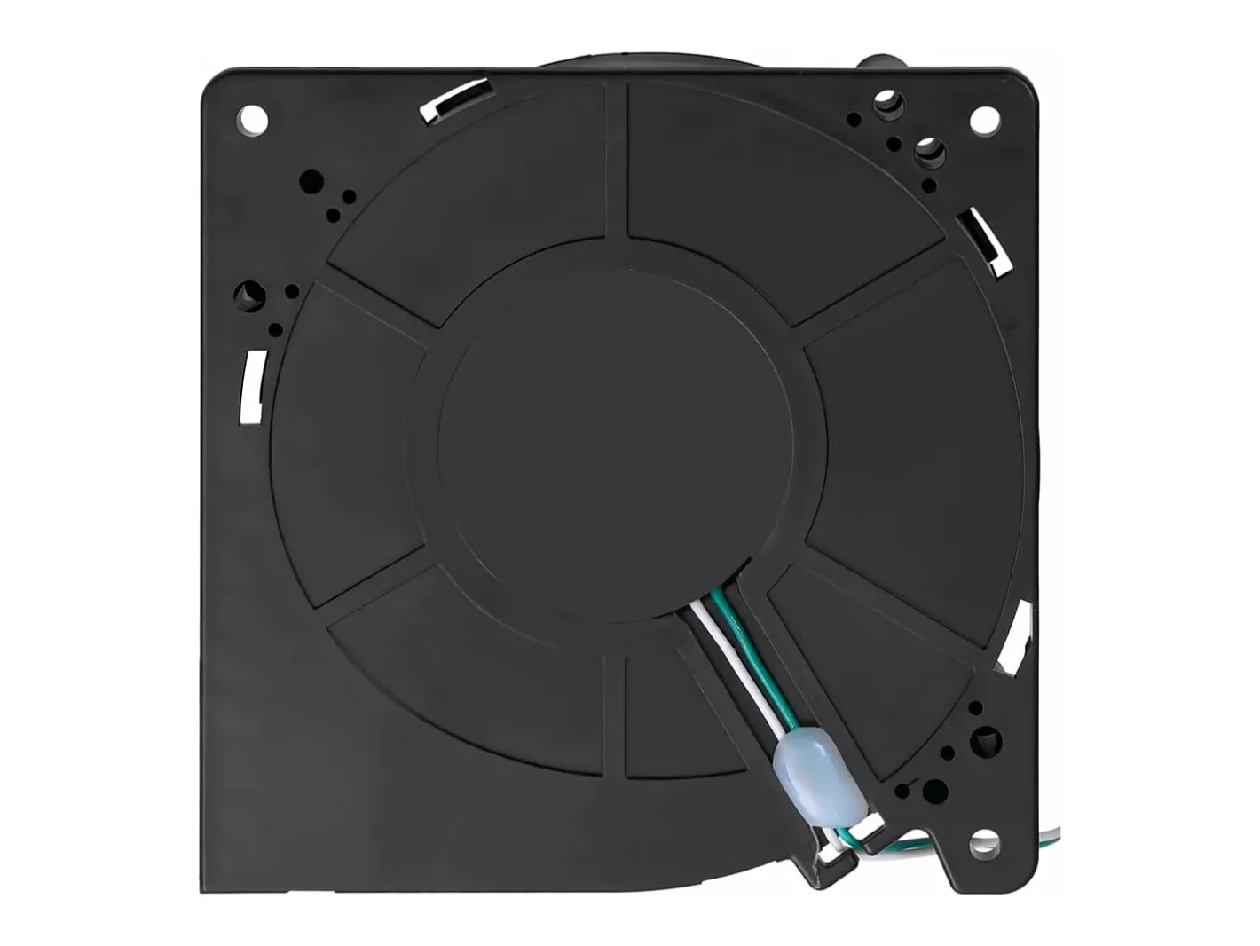 vidaxl Iluminación Exterior-Tira de luces con 110 LED y ventilador 1100 cm Negro