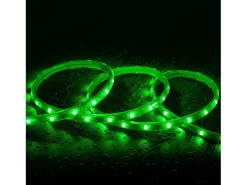 Ledkia Tira LED Exterior Solar 24V DC SMD2835 60 LED/m 30m IP65 Ancho 12 mm Corte 100 cm RGB Blanco Best