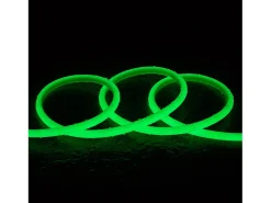 Clearance Ledkia Tira LED Neón Regulable 220V Circular SFLEX14 8W/m Corte 100cm IP65 a Medida Verde 50 m Blanco