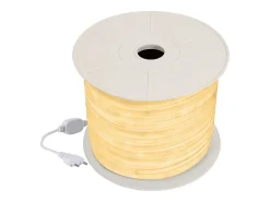 Ledkia Tira LED Neón Regulable 220V BOBINA 50m Cálido Circular 360 9W/m Corte 100cm IP67 Cálido Blanco Discount