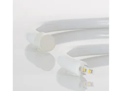 Ledkia Tira LED Neón Regulable 220V Amarillo Circular 360 9W/m Corte 100cm IP67 a Medida 5 m Blanco Sale