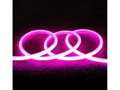 New Ledkia Tira LED Neón Regulable 220V Circular SFLEX17 8W/m Corte 100cm IP65 a Medida Rosa 15 m Blanco