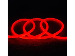 Best Ledkia Tira LED Neón Regulable 220V Circular SFLEX14 8W/m Corte 100cm IP65 a Medida Rojo 15 m Blanco