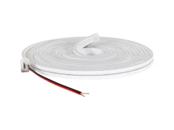 Clearance Ledkia Tira LED Neón 24V 9.5W/m Corte 5cm IP65 NFLEX6 a Medida Cálido 4 m Blanco
