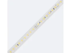 New Ledkia Tira LED Regulable 220V SMD 120 LED/m Color 8.5W/m Ancho 12mm Corte 20cm IP65 a Medida Verde 50 m Blanco