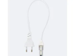 New Ledkia Tira LED Regulable 220V SMD Autorectificada 120 LED/m 14W/m 1680lm/m SILICONE FLEX Ancho 12mm Corte 10cm IP67 a Medida 6000K Frío 1 m Blanco