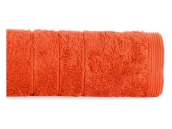 Clearance Toalla de baño Ihome Omega mandarina 30x50 cm Naranja