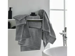 Today Toalla de baño Essential Gris Acero 70 x 130 cm Gris claro Sale