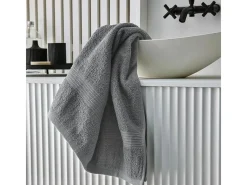 Today Toalla de baño Essential Gris Acero 70 x 130 cm Gris claro Sale