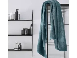 Today Toalla de baño Gris 90 x 150 cm Azul verdoso Discount