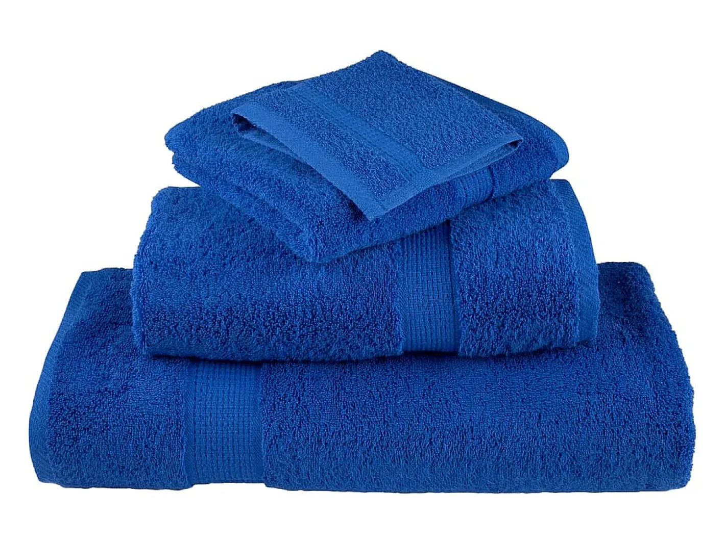 Hot Toallas premium 10 uds 100% algodón 100x150 cm 600 gsm ES530047 Azul