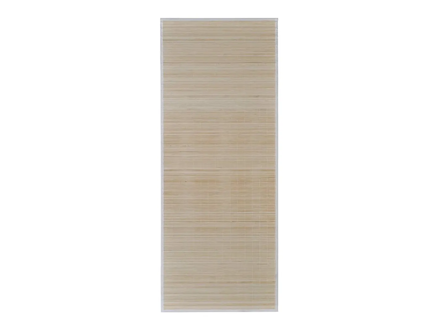 Best Garden Furniture Tone Kristine Alfombras rectangulares de bambú natural 2 unidades 120x180 cm Beige