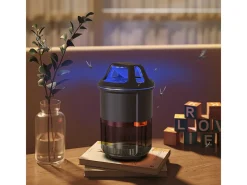 Iluminación Exterior-Trampa para mosquitos de interior EZIlight® Mosquito Night MN 10 - Protección UV sin productos químicos Negro