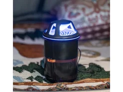 Iluminación Exterior-Trampa para mosquitos de interior EZIlight® Mosquito Night MN 10 - Protección UV sin productos químicos Negro