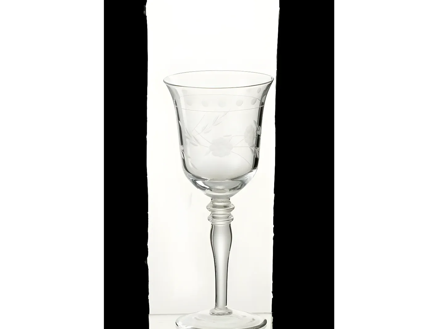Best J-Line Vaso de vino de vidrio 8 Transparente
