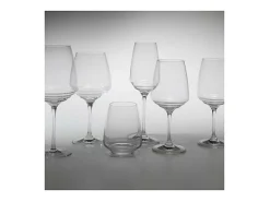 Vaso Zafferano de Cristal para Agua y Vinos Blancos en copa 45 cl - Set Experiencias 6 piezas Transparente