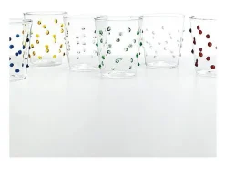 Vaso Zafferano para fiestas, color , 45 cl, juego de 6 piezas Rosa