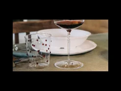 Best Vaso Zafferano para fiestas de 45 cl, , 6 piezas en vidrio Multicolor