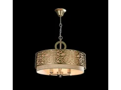 Maytoni Venera Lámpara Colgante de Techo Cilíndrica Latón, 3 Luces, E14 Camel
