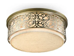 Maytoni Plafón-Venera Plafón Semi Empotrado Cilíndrico Latón, 5 Luces, E27 Camel