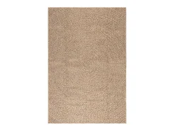 Garden Furniture Veno Alfombra ZIZUR apariencia de yute interior y exterior 120x170cm Marru00f3n New