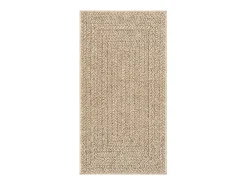 Garden Furniture Alfombra De Salón-Veno Alfombra ZIZUR apariencia de yute interior y exterior 60x110 cm Marru00f3n