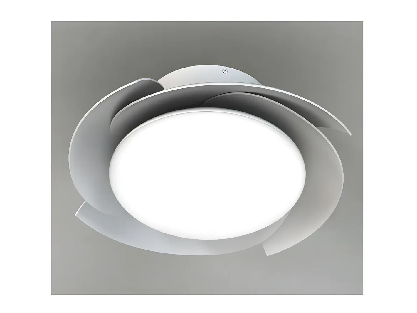 AKUNADECOR Plafón-Ventilador Dc Aloha Led Integrado Intensidad Regulable Mantra Blanco