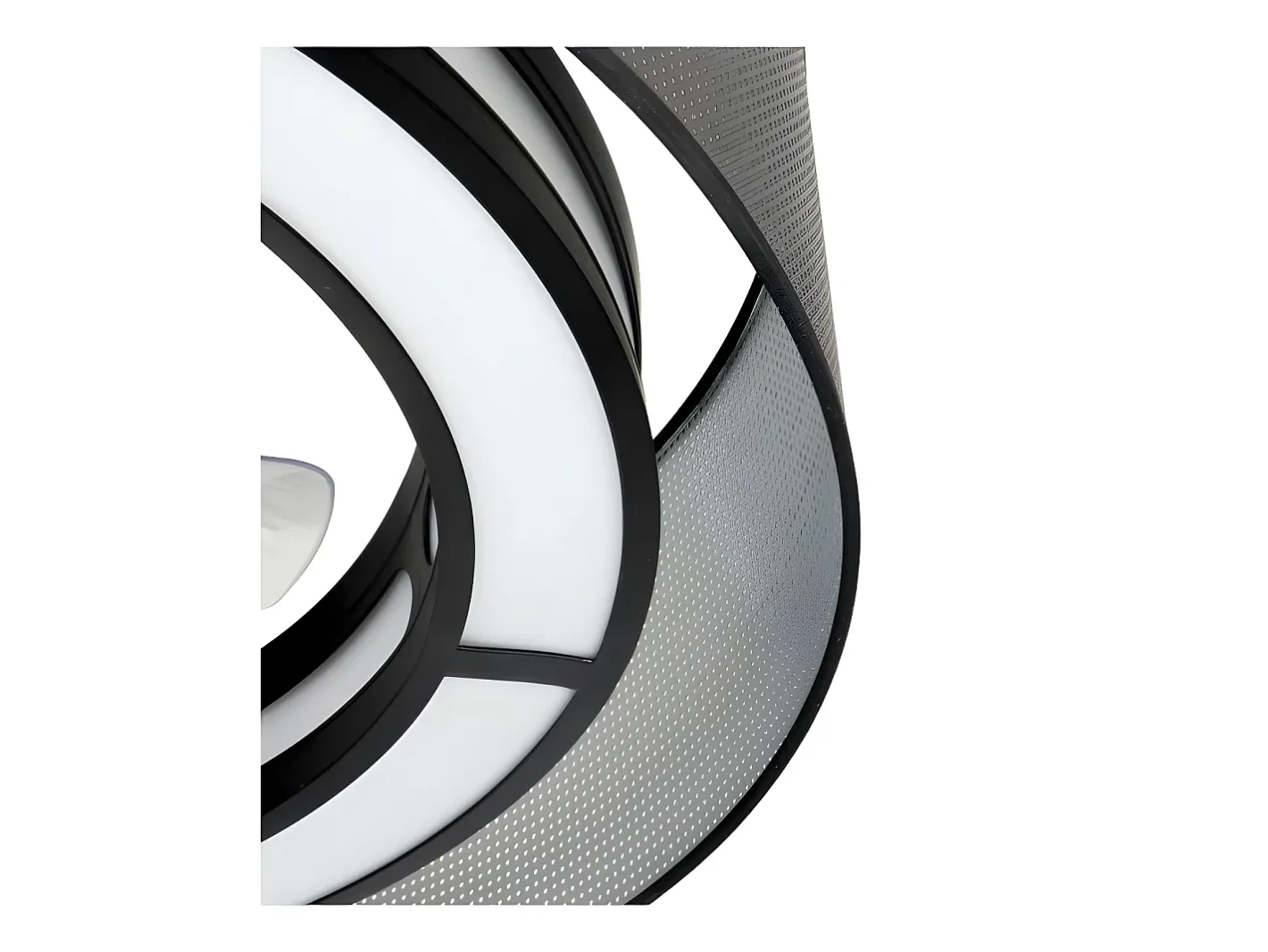 AKUNADECOR Ventilador Dc Anastasia Led 3 Temperaturas Mando Distancia Negro Sale