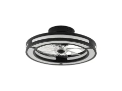 AKUNADECOR Ventilador Dc Anastasia Led 3 Temperaturas Mando Distancia Negro Sale