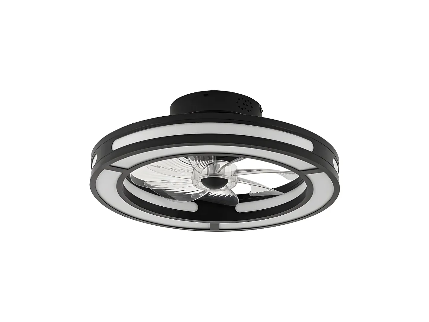 AKUNADECOR Ventilador Dc Anastasia Led 3 Temperaturas Mando Distancia Negro Sale