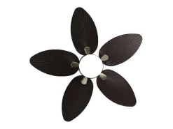 AKUNADECOR Ventilador Dc Borasco Niquel Led 24w 3 Temperaturas Memoria Color Plateado
