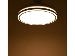 Best AKUNADECOR Ventilador Dc Led Asgard 4 Aspas Led Integrado Y Memoria Color Blanco