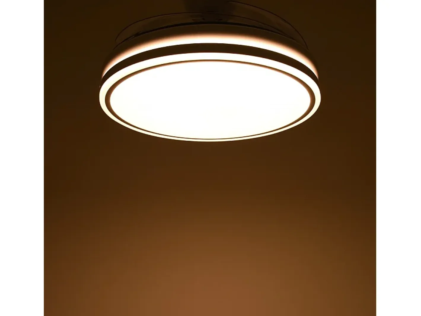 Best AKUNADECOR Ventilador Dc Led Asgard 4 Aspas Led Integrado Y Memoria Color Blanco