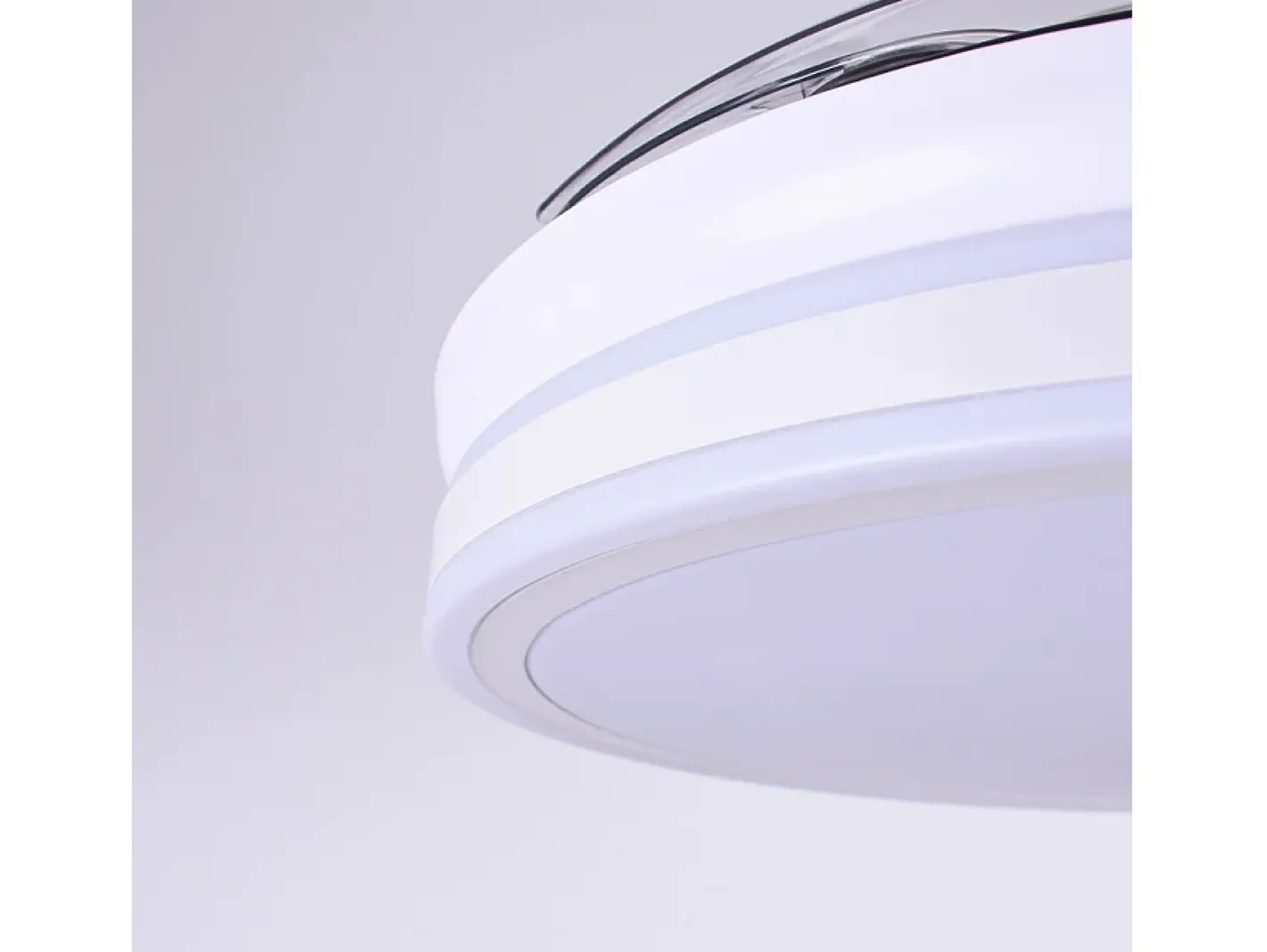 Best AKUNADECOR Ventilador Dc Led Asgard 4 Aspas Led Integrado Y Memoria Color Blanco