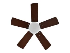 AKUNADECOR Ventilador Dc Marta Y Led Integrado 36w Memoria Color Dorado New